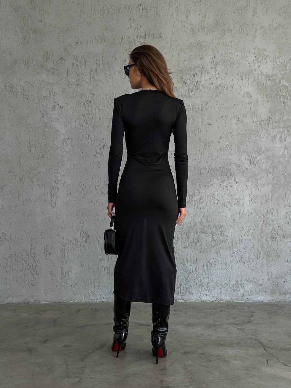 long sleeves dress